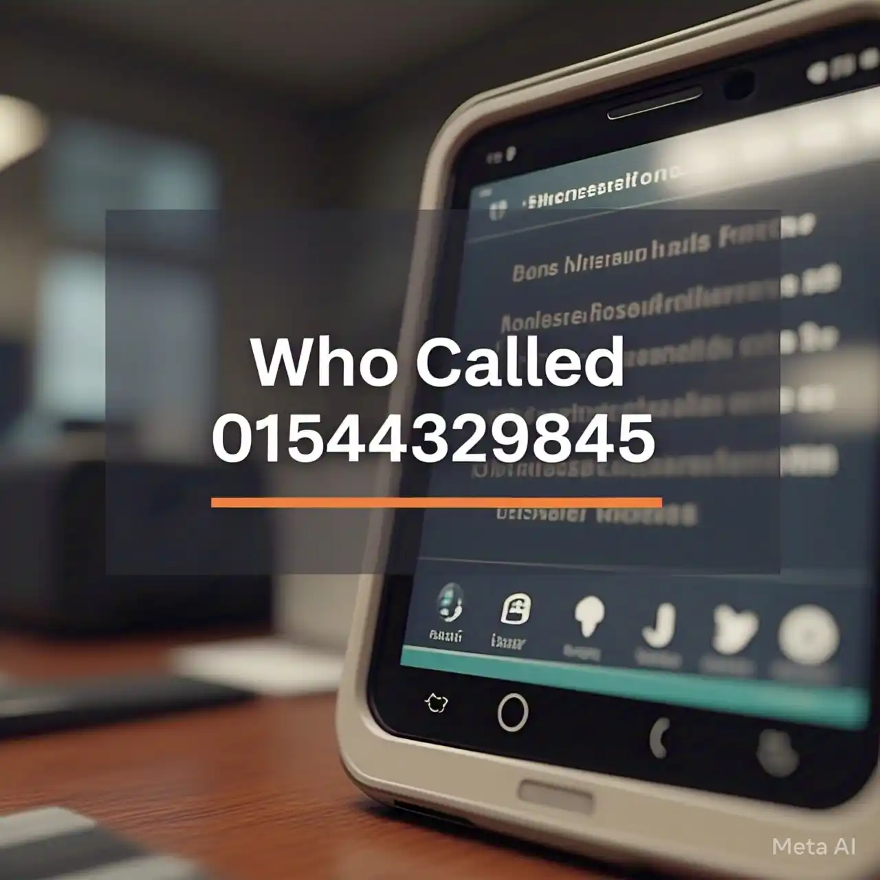 Who Called 01544329845