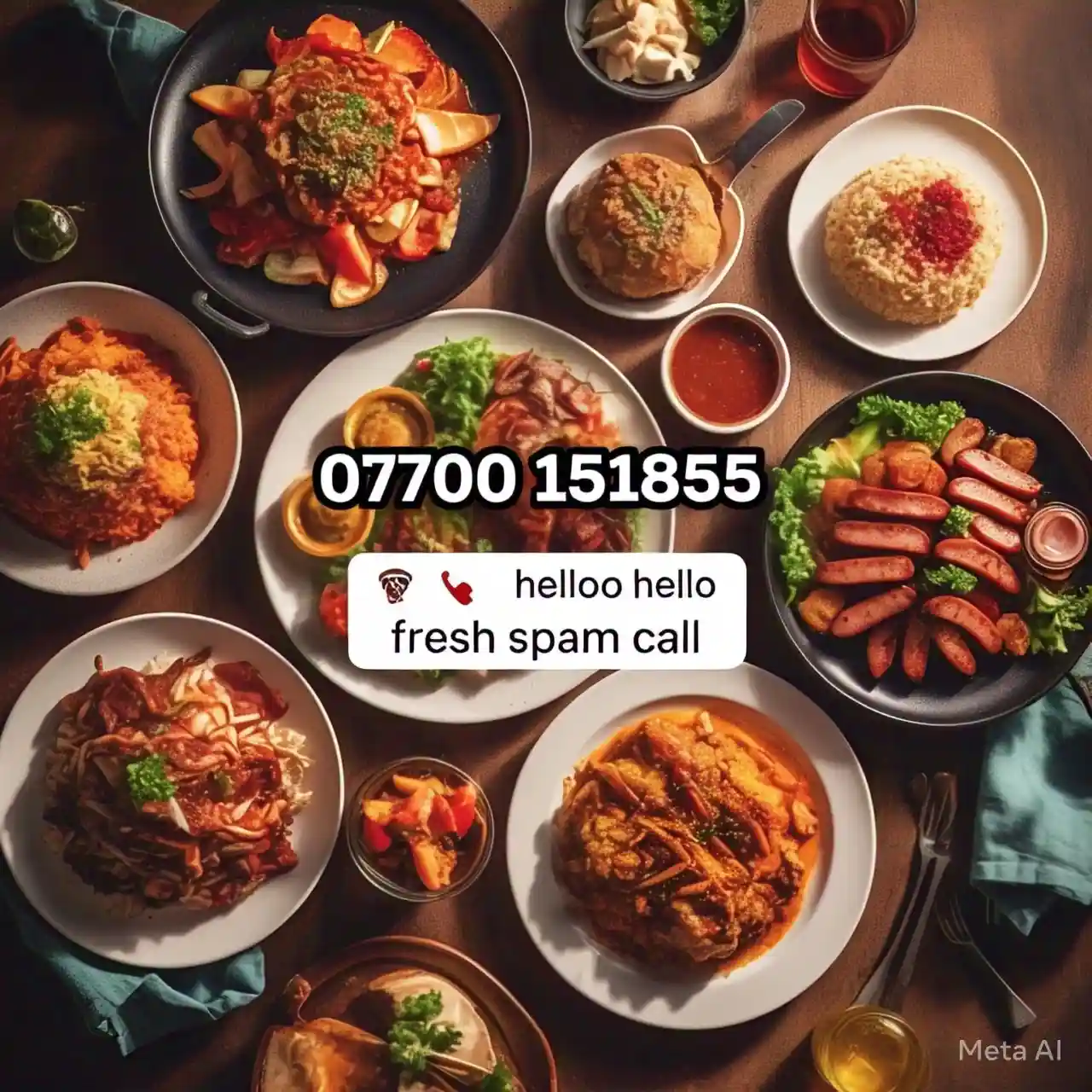 07700 151855 Hello Fresh