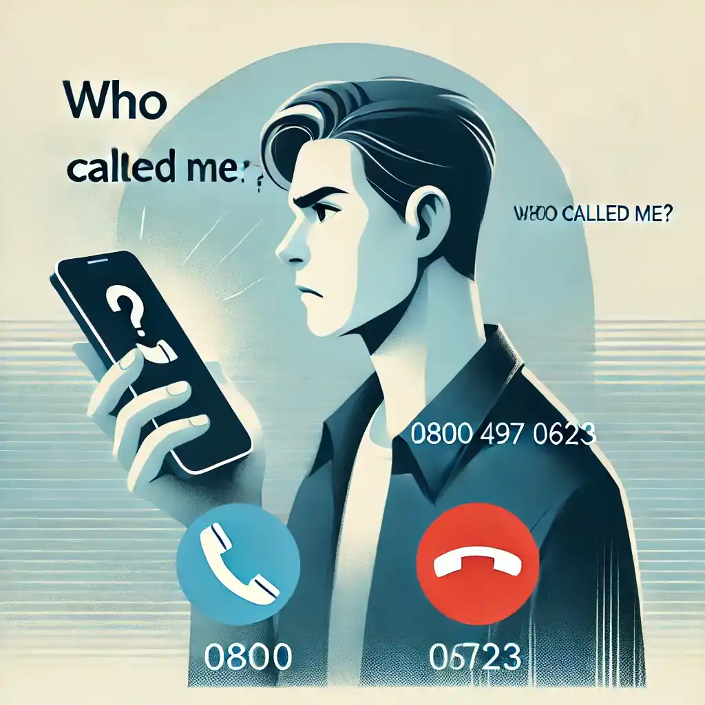 who called me 0800 497 0623