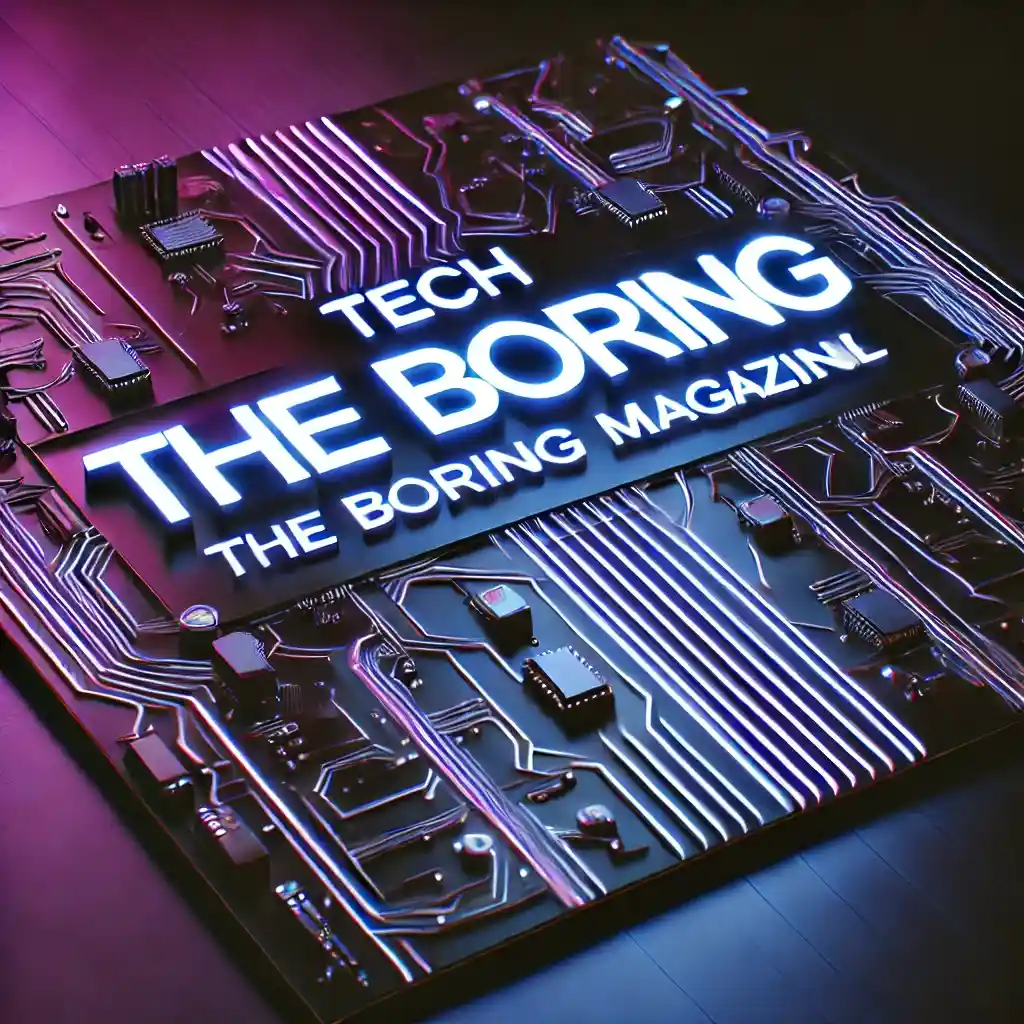 tech theboringmagazine